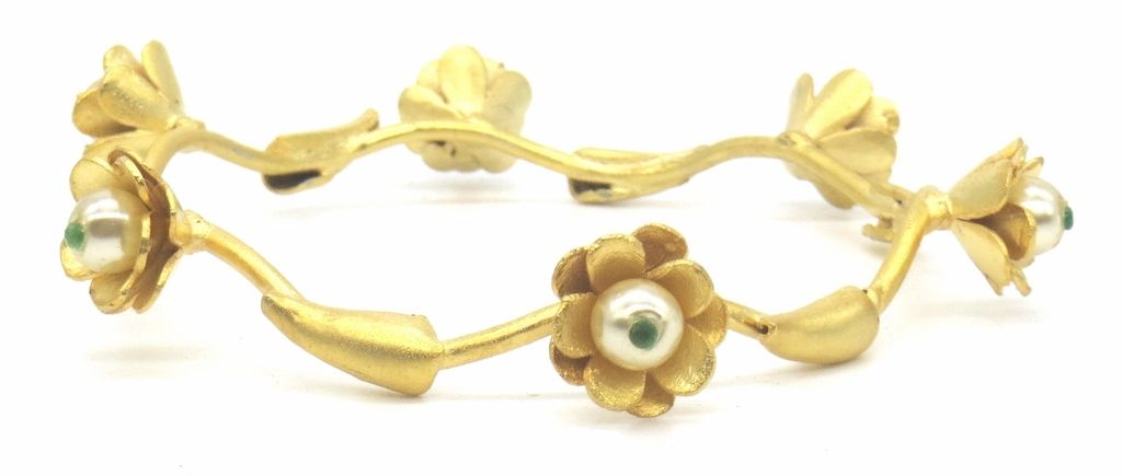 Jewelshingar Jewellery Shingar Jewellery Gold Plated Bangles For Women ( 45931-acb-2.2 )