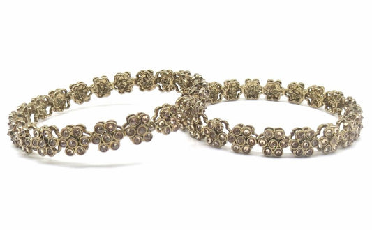 Jewelshingar Jewellery Shingar Jewellery Antique Plated Bangle Set For Women ( 47535-m-2.6 )