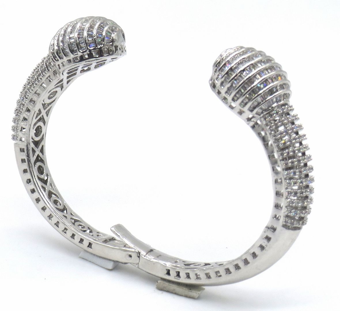 Jewelshingar Jewellery Silver Bracelet For Women ( 49434BCD )