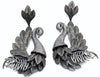 Jewelshingar Jewellery Victorian Plating Clear Colour Dangle & Drop Earrings For Women ( 50009-dce )