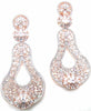 Jewelshingar Jewellery Fine Rose gold Jhumki Earrings For Women ( 51089EAD )