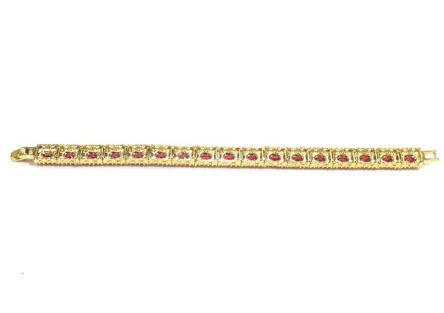 Jewelshingar Jewellery Exclusive Bracelet Chain For Women ( 37392-bcad-cb-ruby )