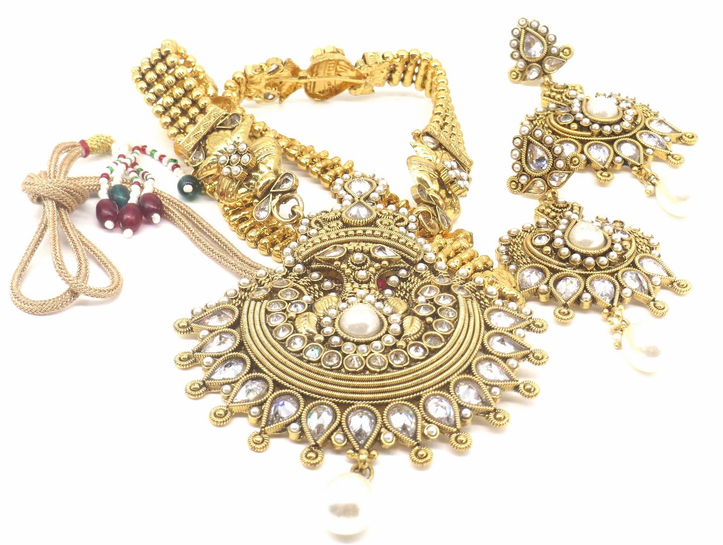 Jewelshingar Jewellery Gold Plated Pendant Sets For Women ( 56540PSP )