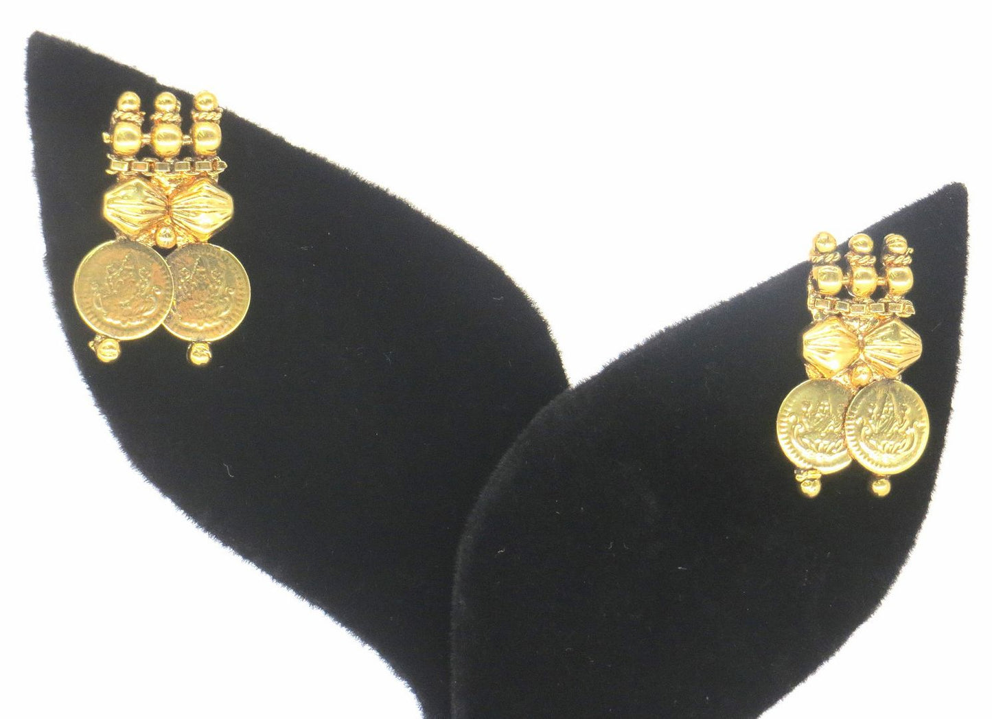 Jewelshingar Jewellery Gold Plated Gold Colour Earrings For Women ( 57399ACE )