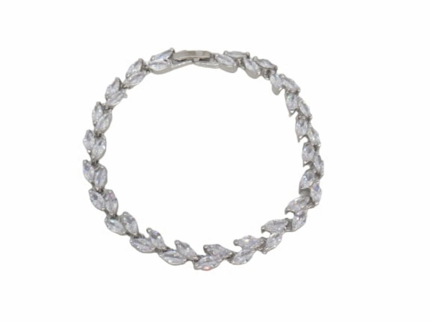 Jewelshingar Jewellery Silver Plated Bracelets For Women ( 57784BCI )
