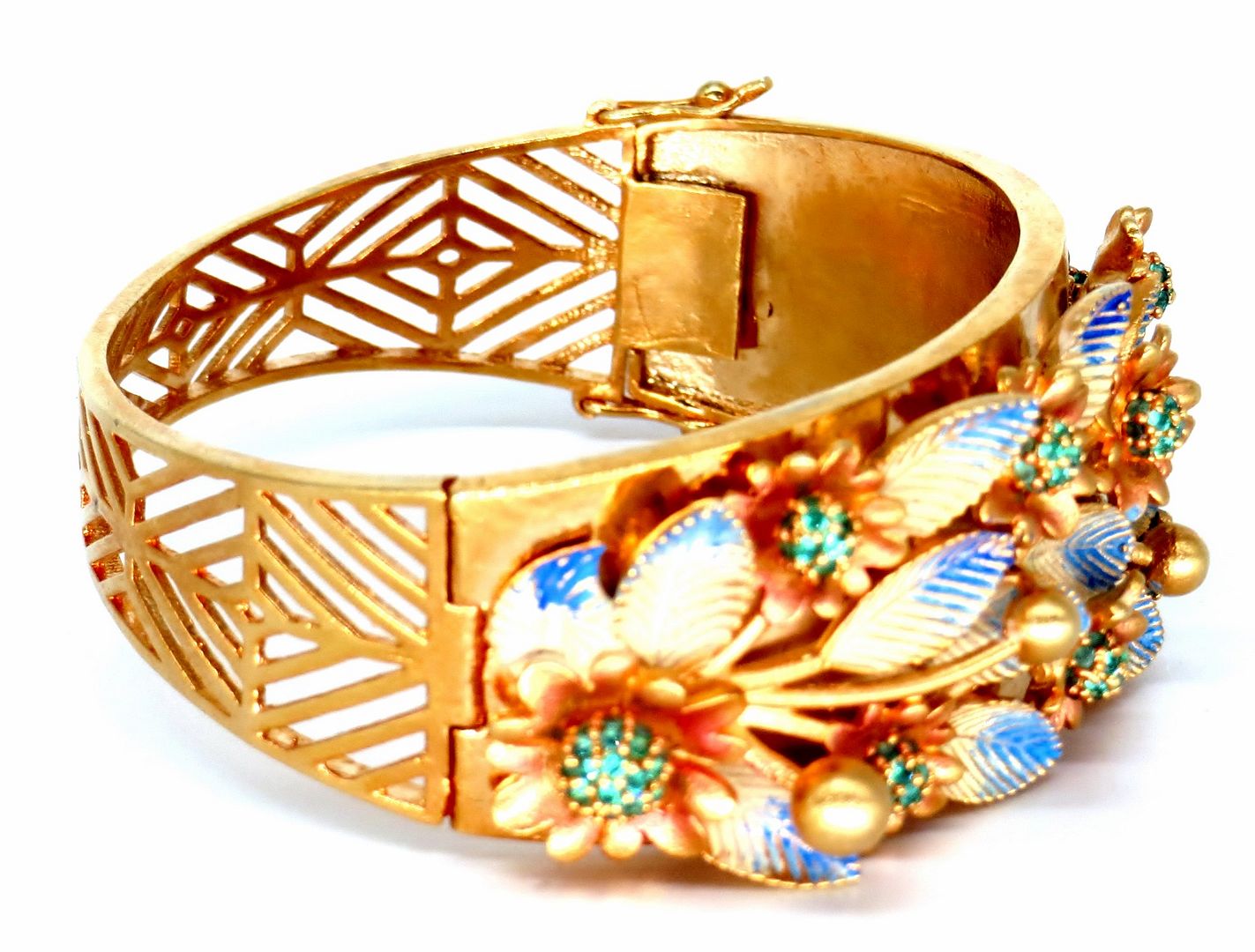 Jewelshingar Jewellery Rose Gold Plated Bracelets For Women ( 57863BCD )