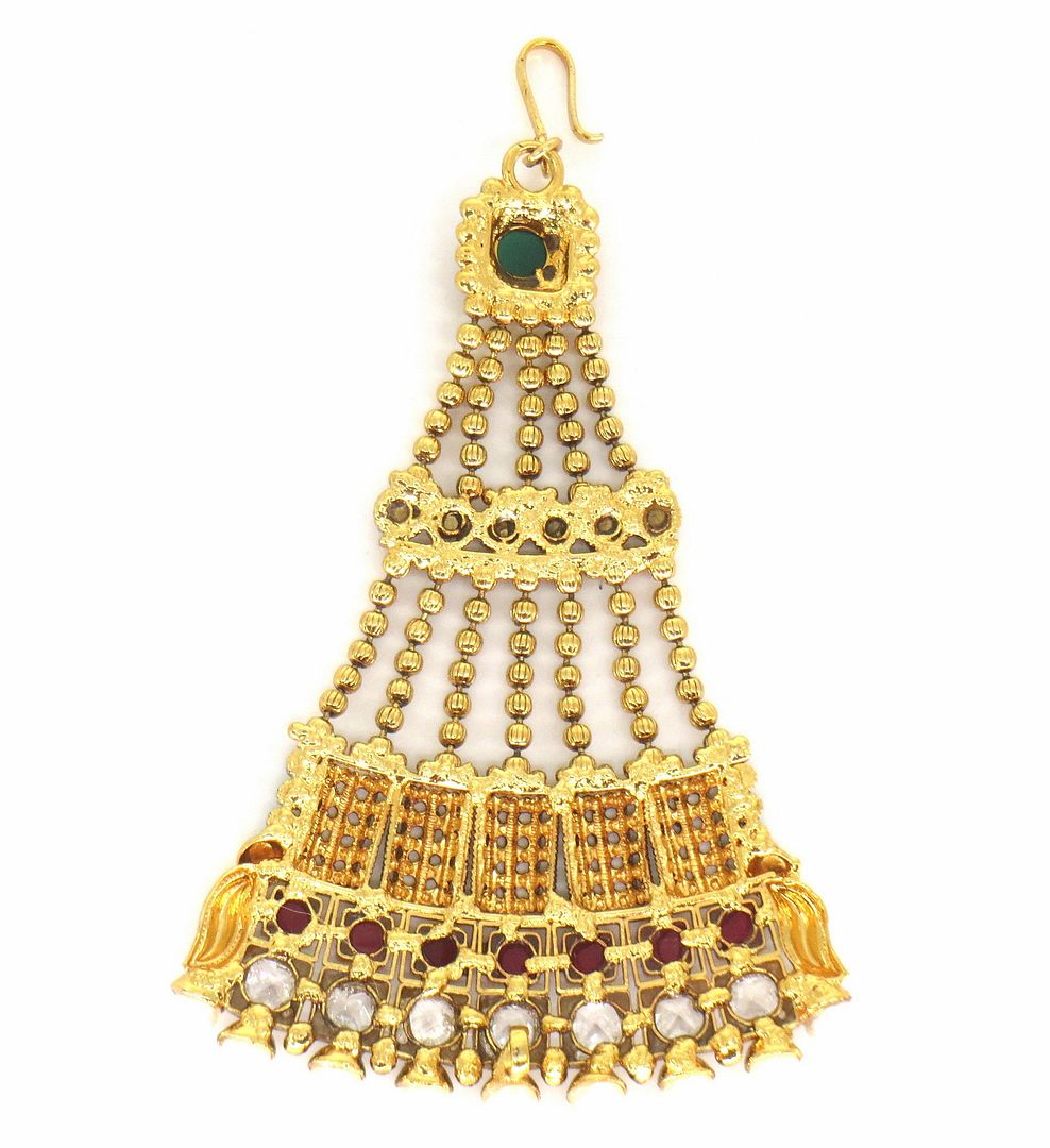 Jewelshingar Jewellery Gold Plated Polki  passa For Women ( 58357PTP )