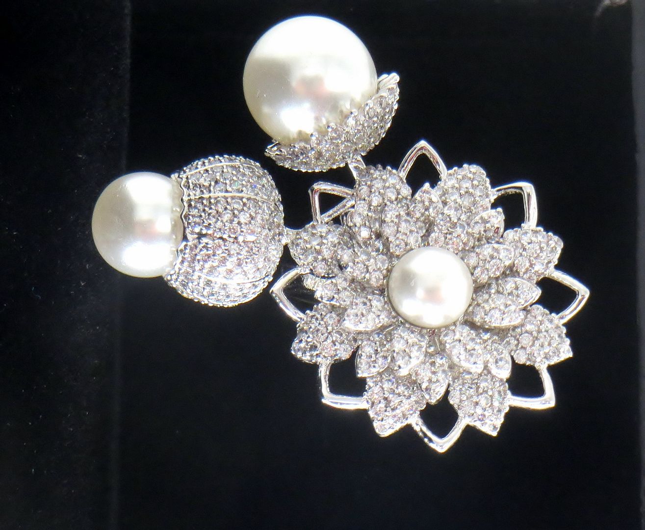 Jewelshingar Jewellery American Diamond White Colour Size 13 Silver Plated Ring For Girls ( 59035RIN )