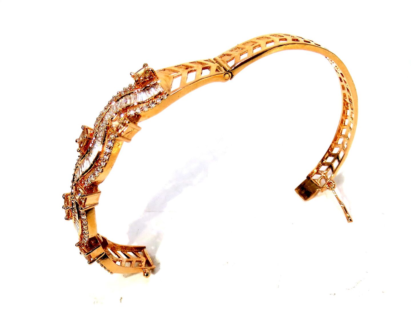 Jewelshingar Jewellery Gold Plated Diamond Bracelet For Women ( 61571BCD )