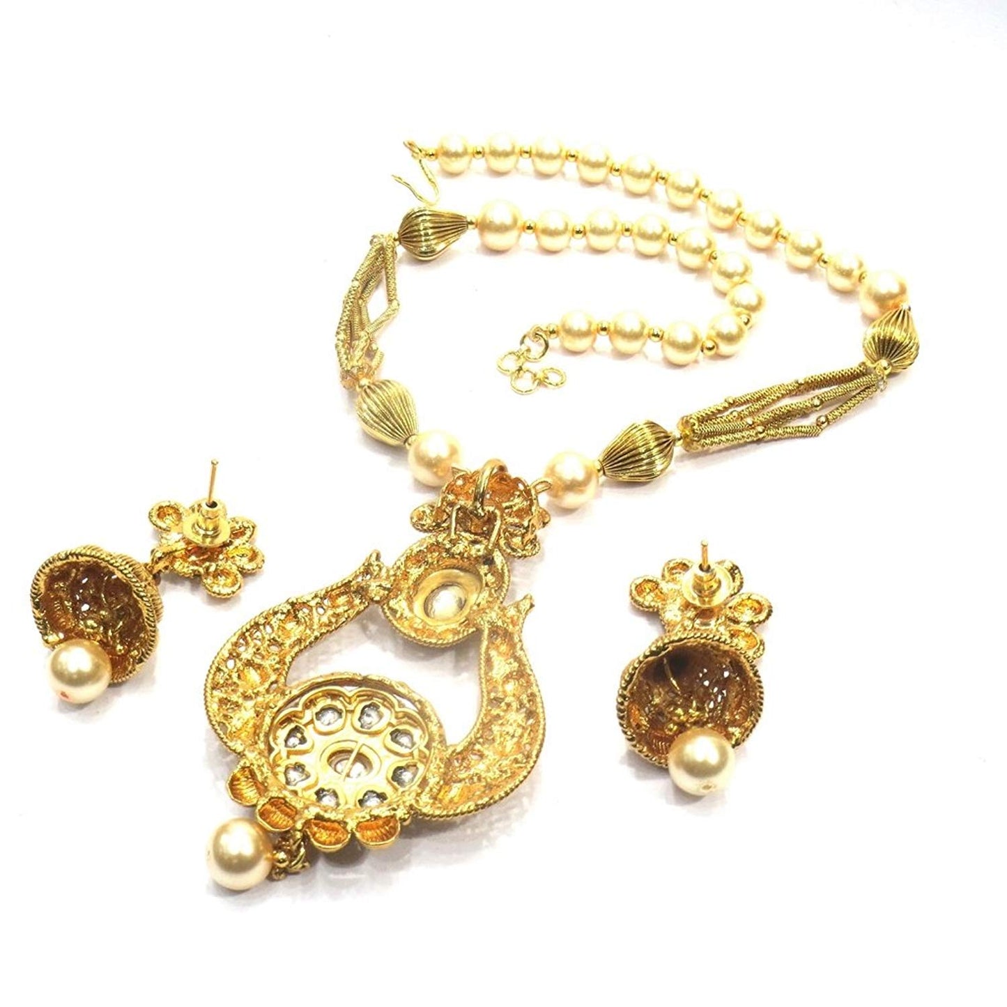 Jewelshingar Jewellery Fine Gold Plated Pendant Set For Women ( 36265-as-ps )