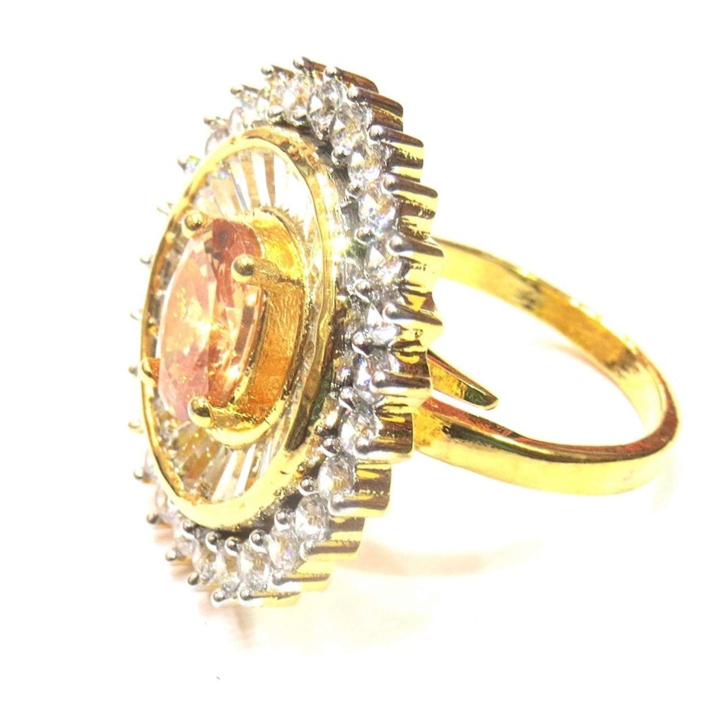 Jewelshingar Jewelry Fine Finger Ring For Women ( 38797-ring-cocktail )
