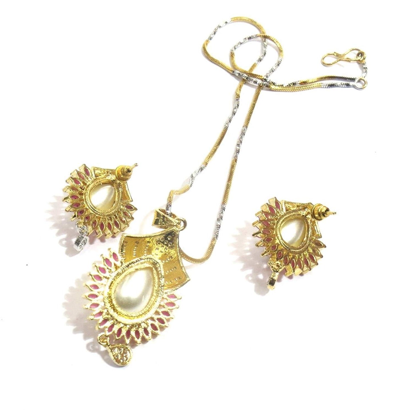 Jewelshingar Jewellery Fine Quality Pendant Set For Women ( 33134-psad-ruby )