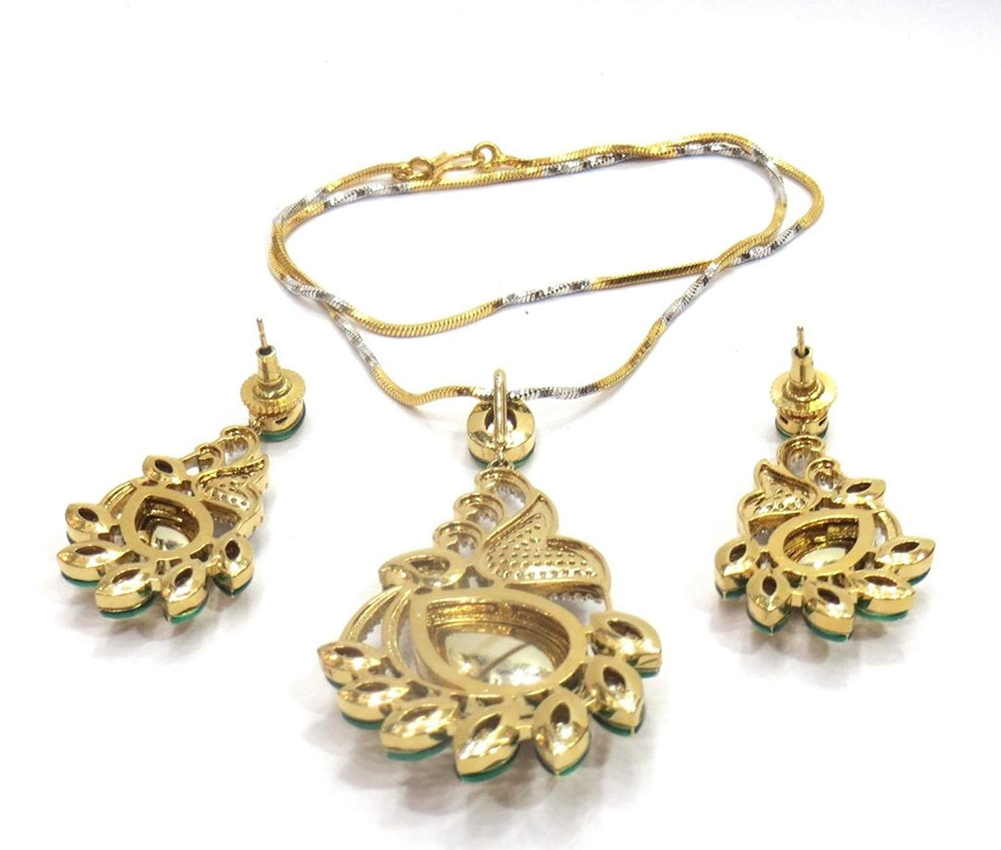 Jewelshingar Jewellery Exclusive Pendant Set For Women ( 37821-dc-ps-ruby )