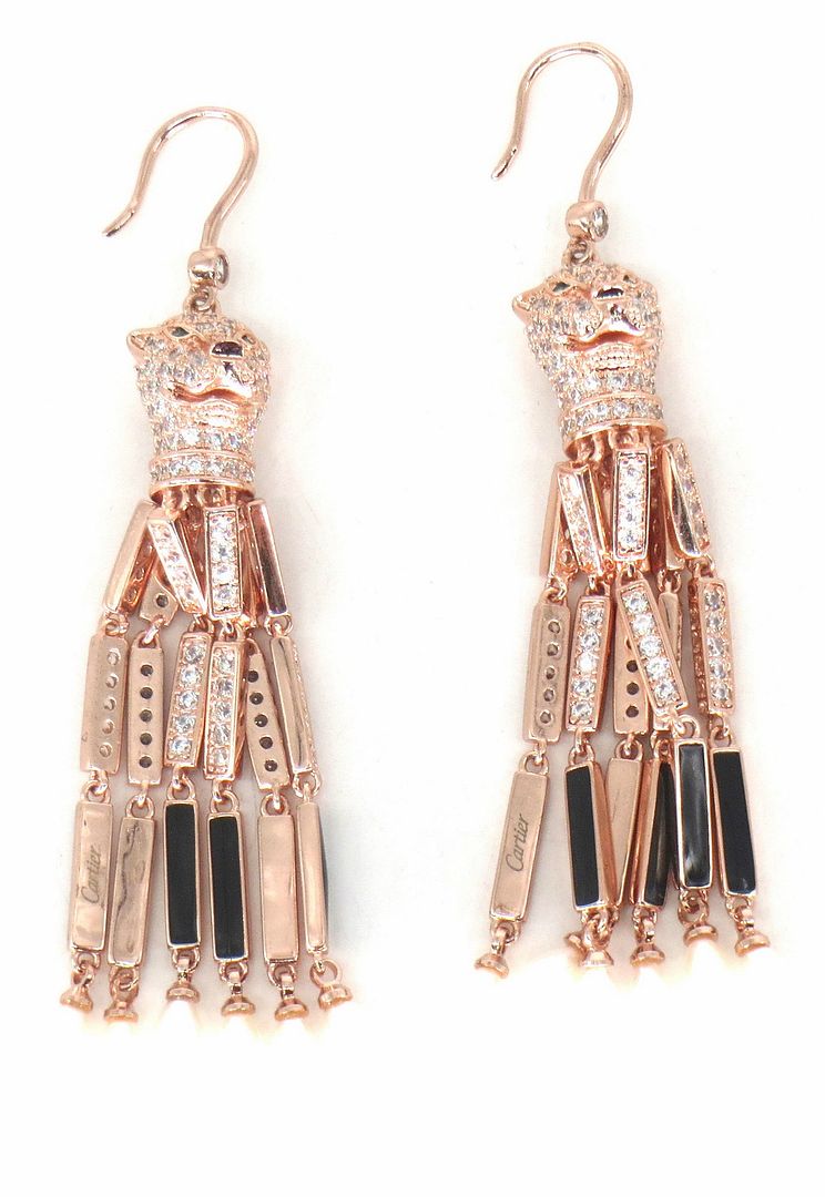 Jewelshingar Jewellery RoseGold Plated Diamond Earrings For Women ( 62508EAD )