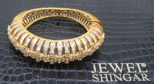 Jewelshingar Jewellery Gold Plated Diamond Bracelet For Women ( 92709BCD )