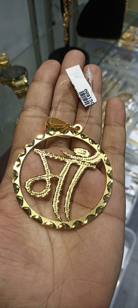 GOLD FORMING 2.5 SIZE LOCKET PENDANT BY CHOKERSET P7654357