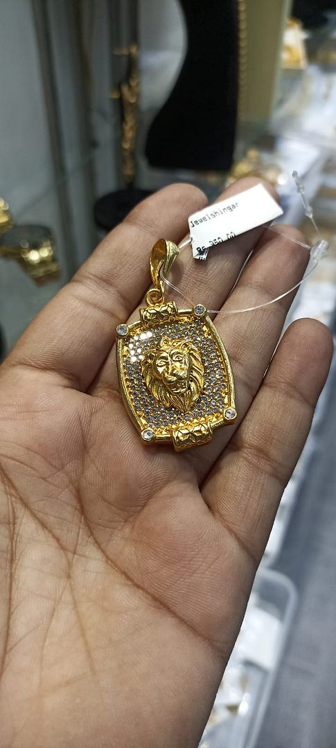 GOLD FORMING 1 SIZE LOCKET PENDANT BY CHOKERSET P7654344