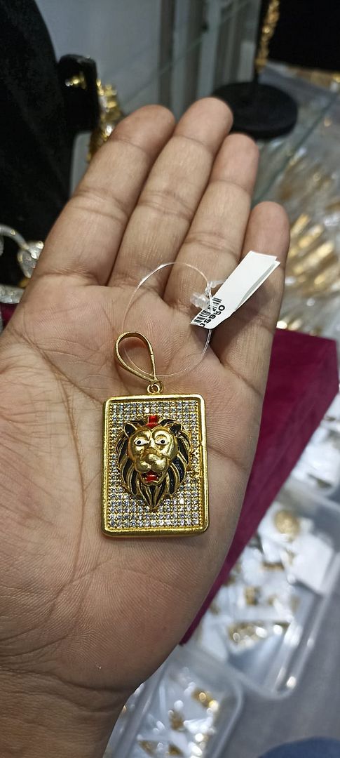 GOLD FORMING 1 SIZE LOCKET PENDANT BY CHOKERSET P7654341