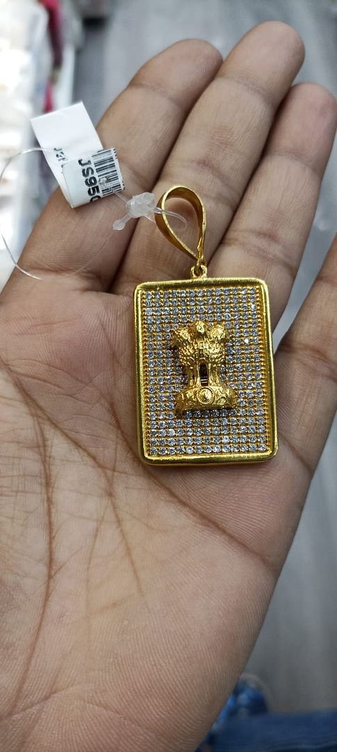 GOLD FORMING 1 SIZE LOCKET PENDANT BY CHOKERSET P7654340