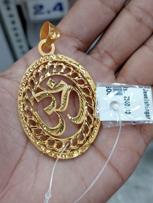 GOLD FORMING 1.5 SIZE MAA PENDANT BY CHOKERSET P7654402