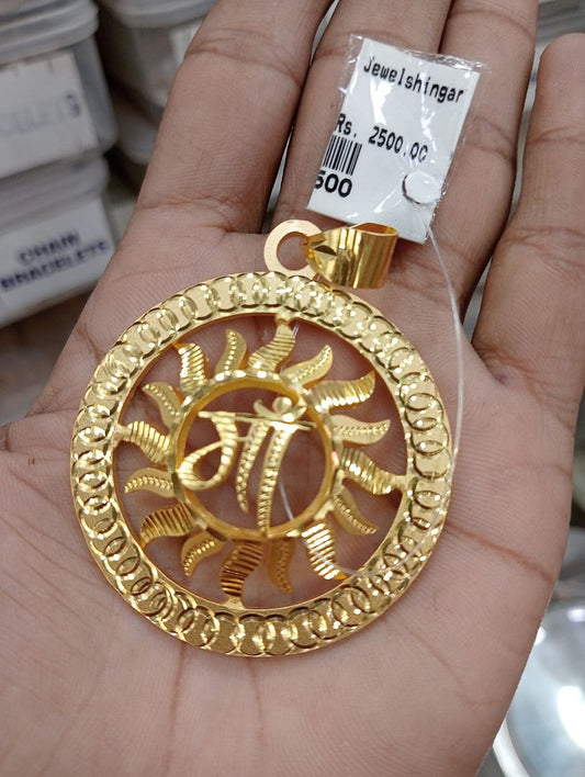 GOLD FORMING 2 SIZE MAA PENDANT BY CHOKERSET P7654398