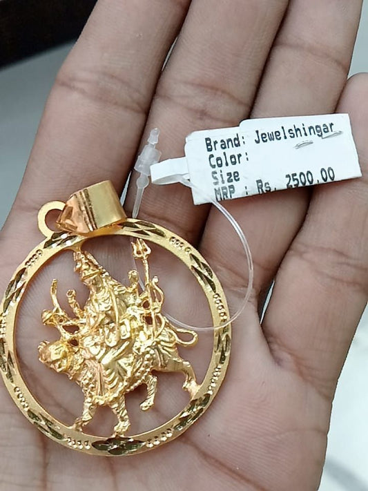 GOLD FORMING 2 SIZE MATA PENDANT BY CHOKERSET P7654381