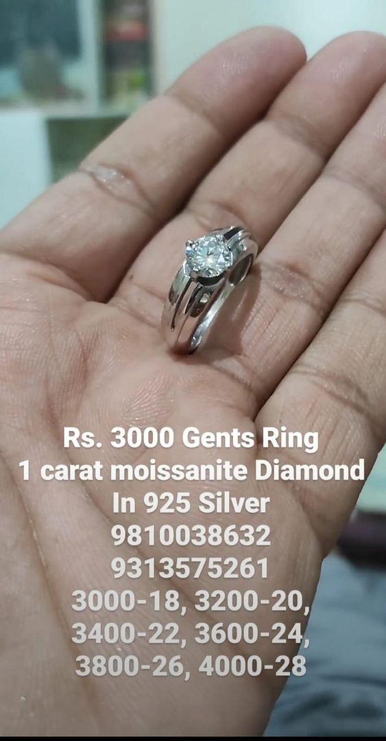 Moissanite Ring By Chokerset MDR6032