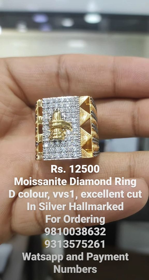 Moissanite Ring By Chokerset MDR6001