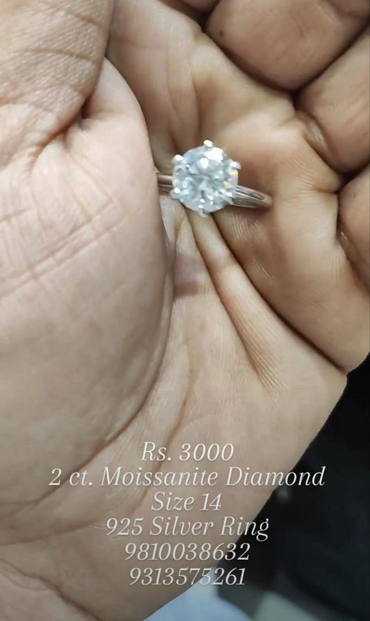 Moissanite Ring By Chokerset MDR6009