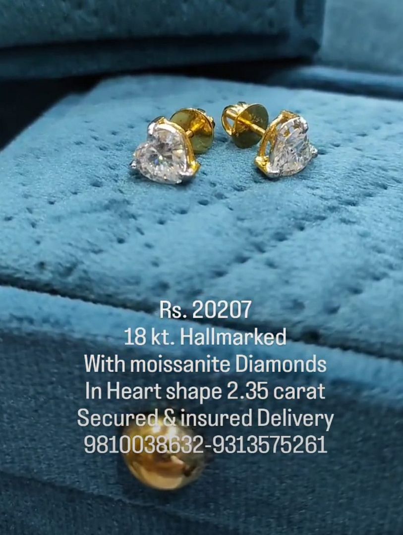 Moissanite Diamond Earings MDSS0060