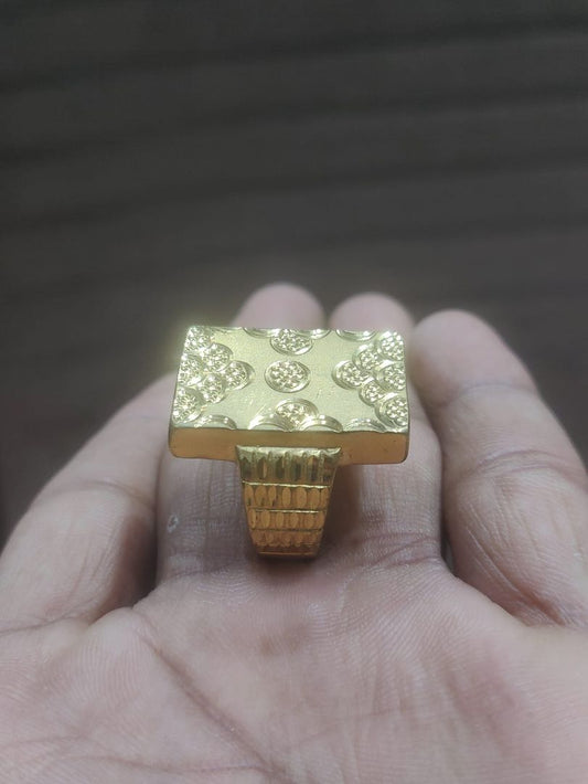 Ring Size 26 By Chokerset In Gold Forming GFGR6547