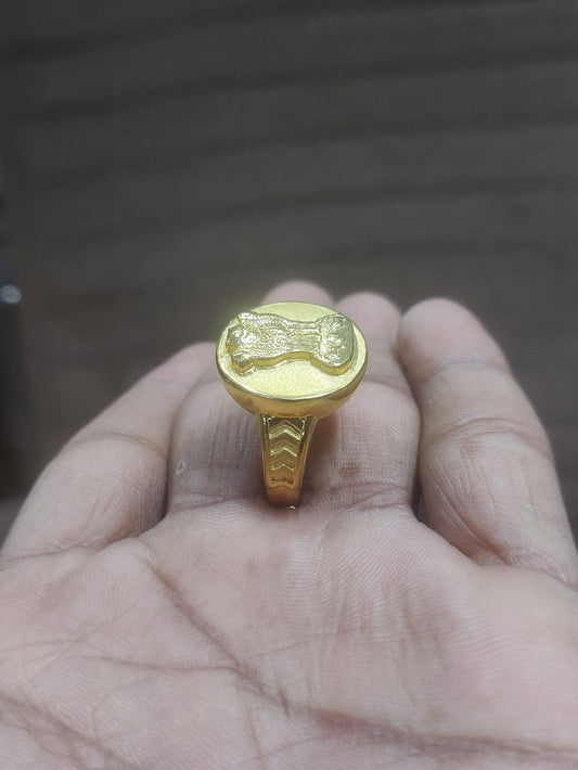 Ring Size 26 By Chokerset In Gold Forming GFGR6542