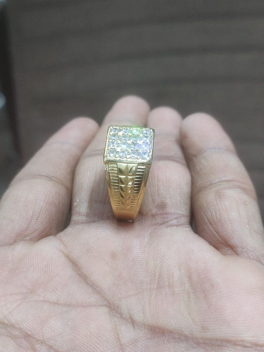 Ring Size 26 By Chokerset In Gold Forming GFGR6531