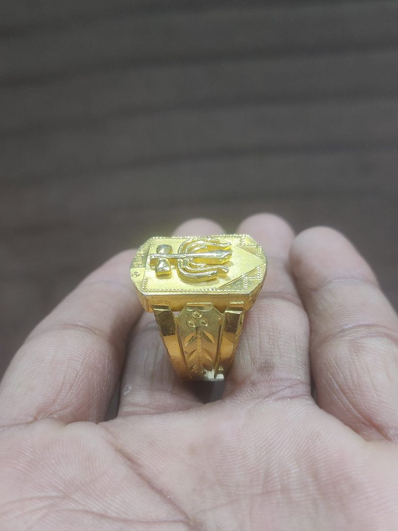 Ring Size 26 By Chokerset In Gold Forming GFGR6529