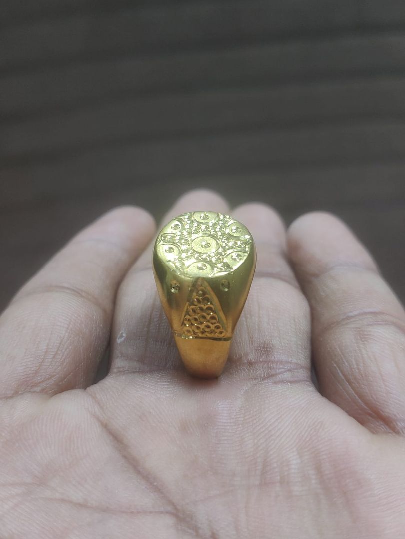 Ring Size 26 By Chokerset In Gold Forming GFGR6528