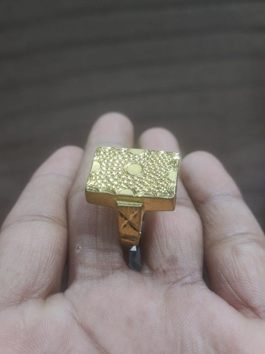 Ring Size 26 By Chokerset In Gold Forming GFGR6519