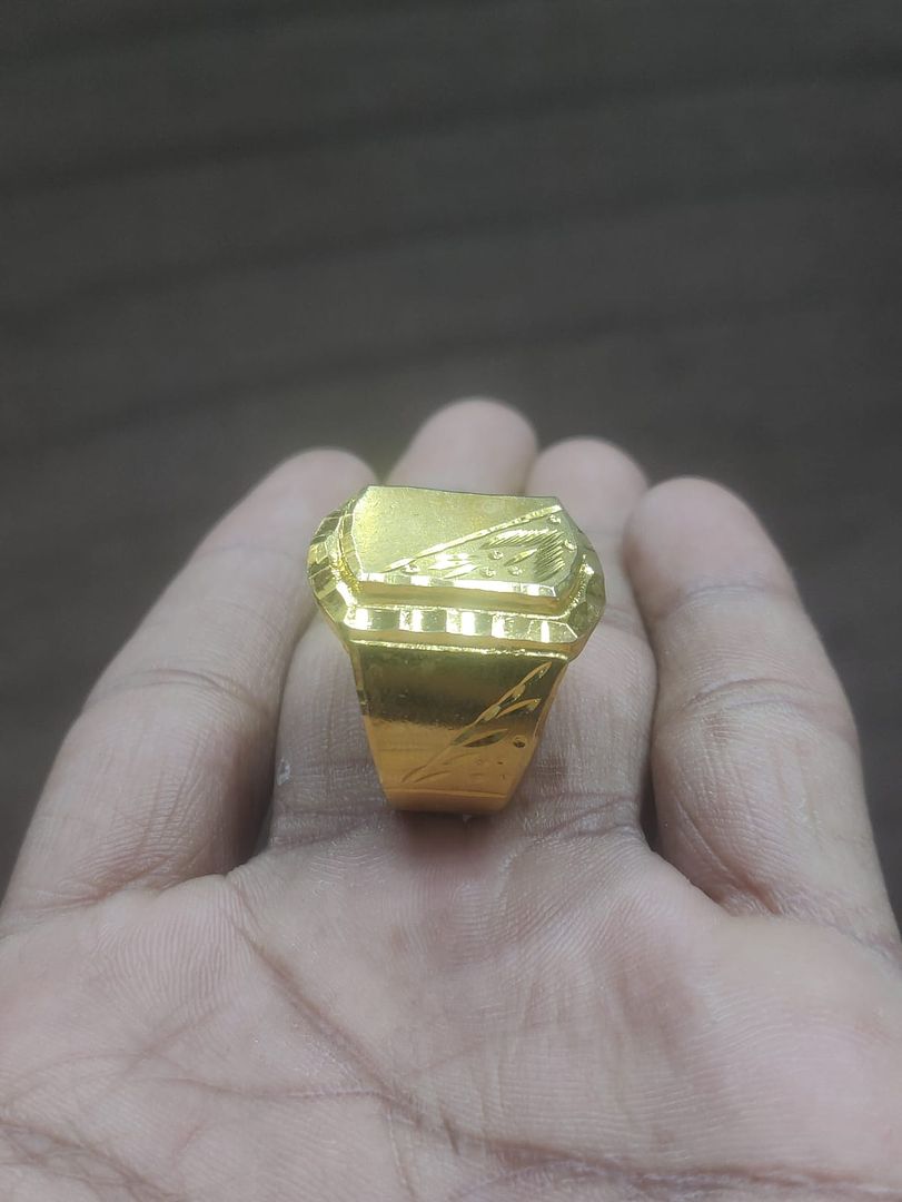 Ring Size 29 By Chokerset In Gold Forming GFGR6585