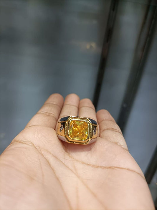 Ring Size 19 By Chokerset In Gold Forming GFGR6610