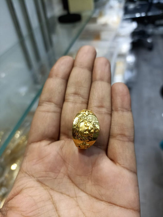 Ring Size 24 By Chokerset In Gold Forming GFGR6709