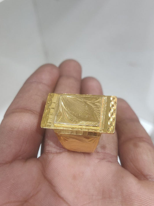 Ring Size 23 By Chokerset In Gold Forming GFGR6791
