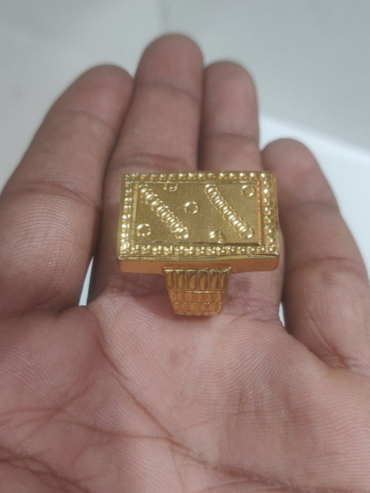 Ring Size 23 By Chokerset In Gold Forming GFGR6786