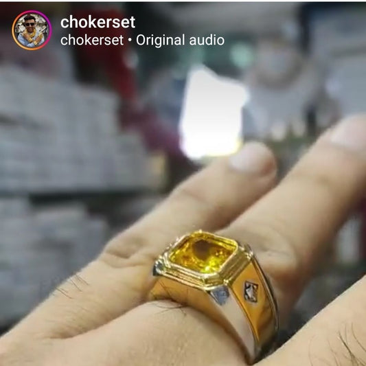 Gold Forming Ring By Chokerset GFGR5002