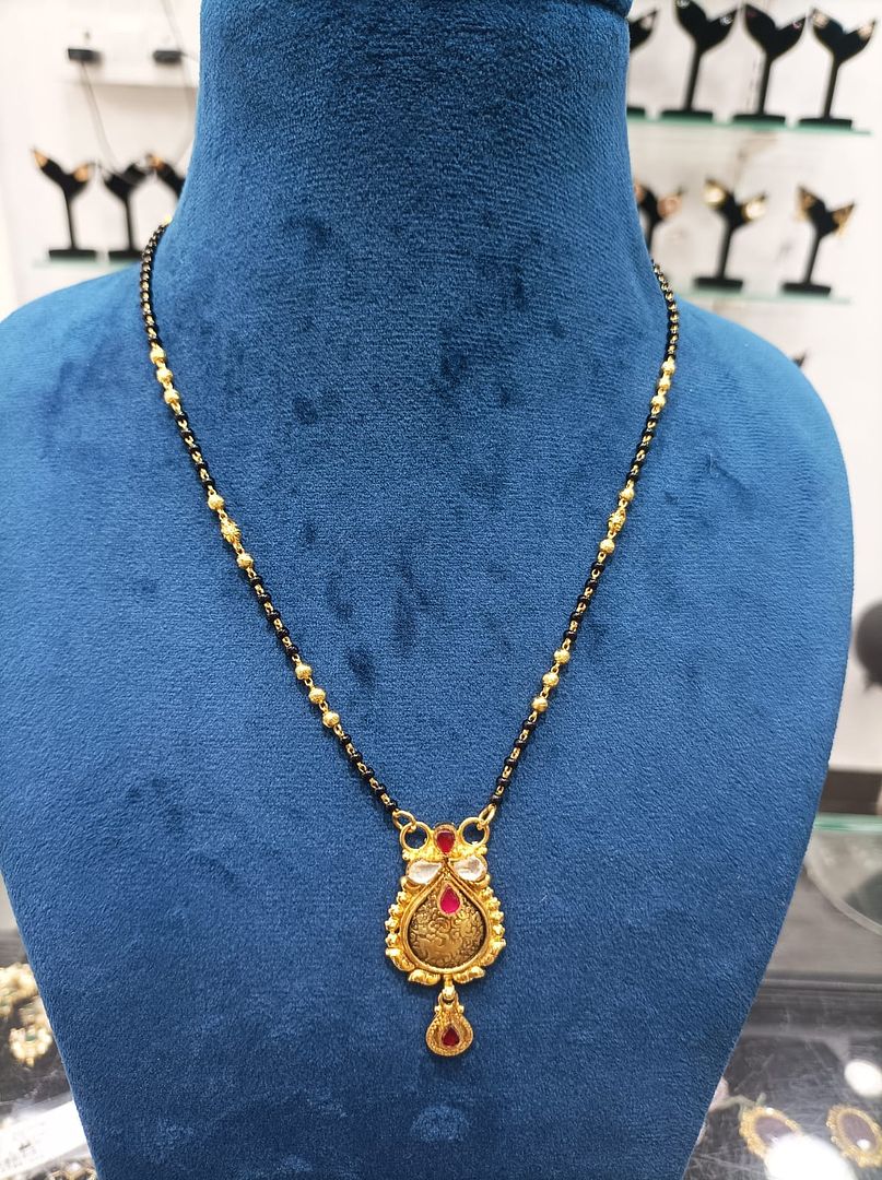 Gold Forming Mangalsutra By Chokerset MSGF0007