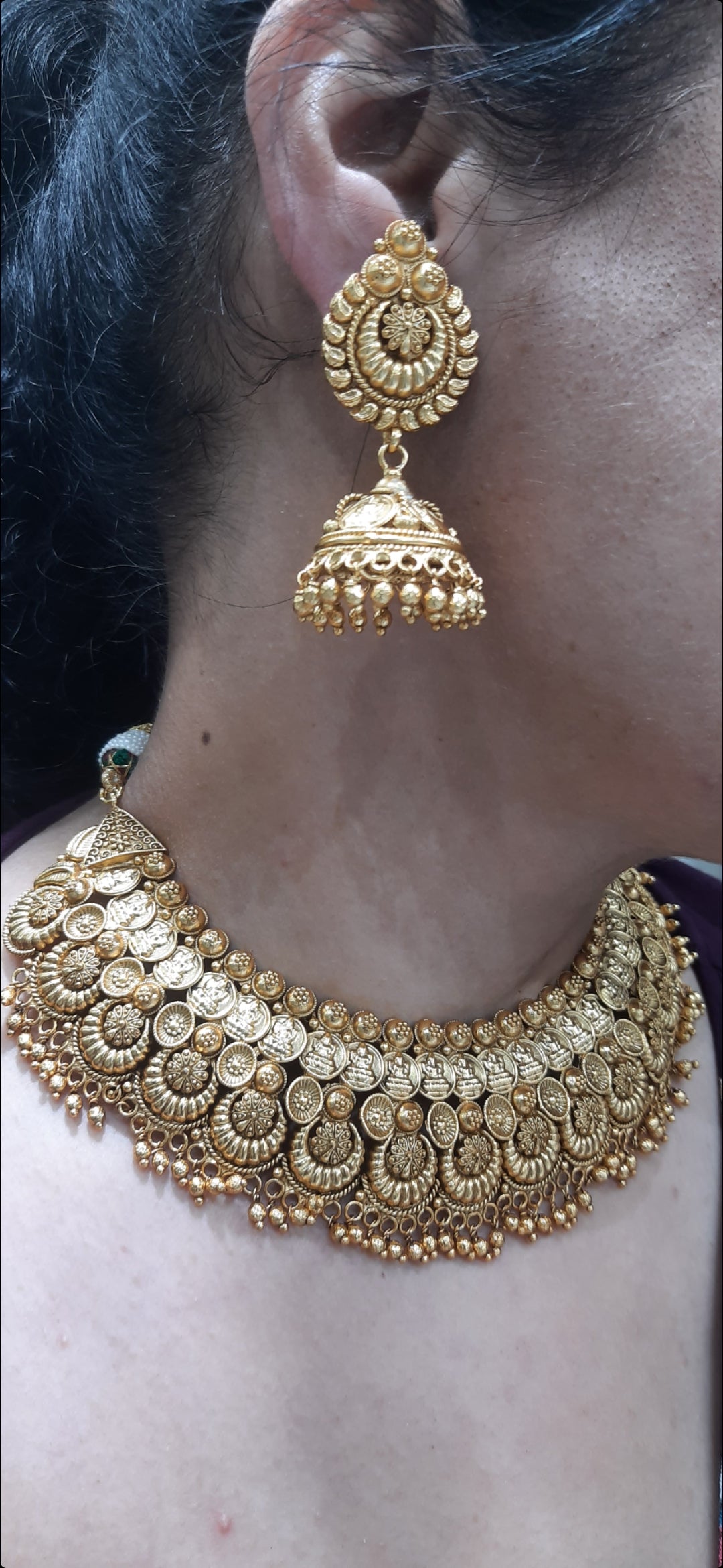 JEWELSHINGAR FINE ANTIQUE TEMPLE JEWELLERY (154128AST)